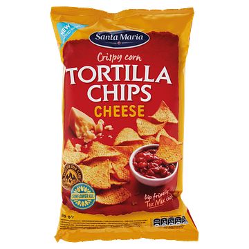 Foto van Santa maria tortilla chips cheese 185g bij jumbo