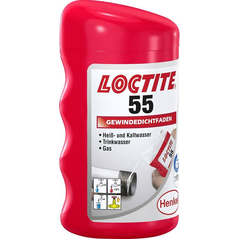 Foto van Loctite® 55 schroefdraadafdichtingsproduct kleur (specifiek): wit 160 m