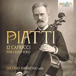 Foto van Piatti: 12 capricci for cello solo - cd (5028421964713)