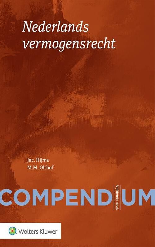 Foto van Compendium nederlands vermogensrecht - paperback (9789013171235)