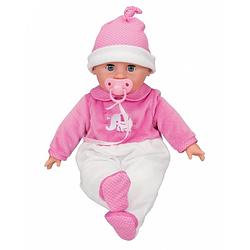 Foto van Simba babypop laura bedtime met speen meisjes 38 cm roze