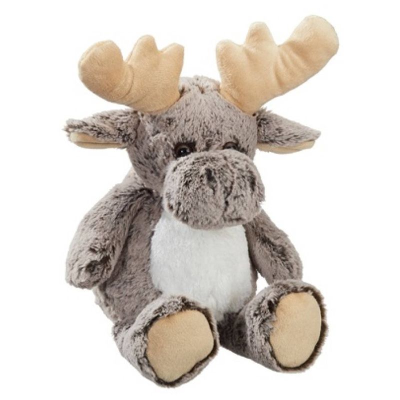 Foto van Pluche rendier knuffel bruin 40 cm knuffels/kerstknuffels - knuffel bosdieren