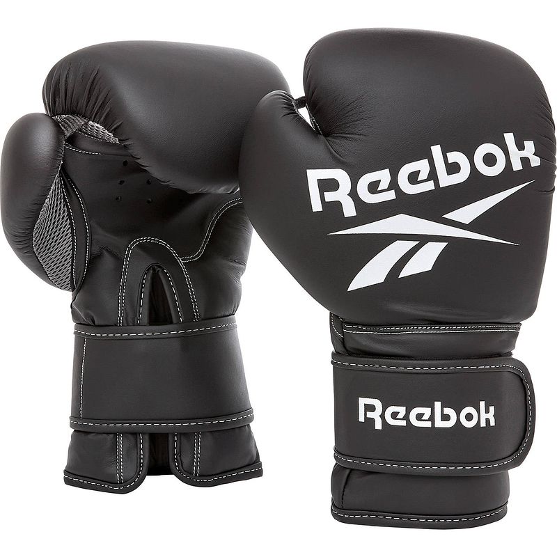 Foto van Reebok bokshandschoenen zwart 10oz