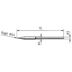 Foto van Ersa 212 bd lf soldeerpunt potloodvorm grootte soldeerpunt 0.4 mm inhoud: 1 stuk(s)