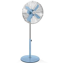 Foto van Swan 16 inch vloerventilator - verticaal kantelbaar - 3 snelheden - sky blue