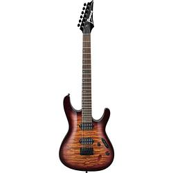 Foto van Ibanez s621qm dragon eye burst elektrische gitaar