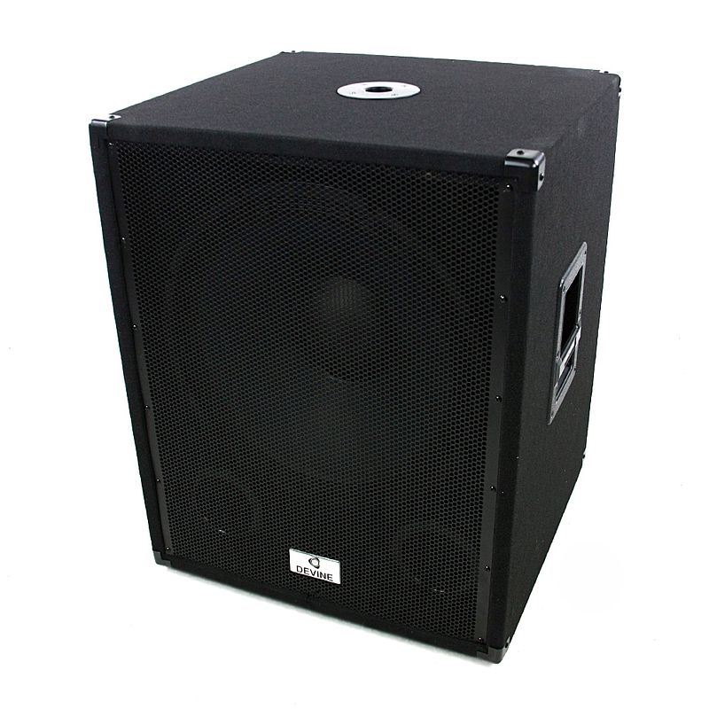 Foto van Devine b118a mkii actieve subwoofer met driekanaals versterker