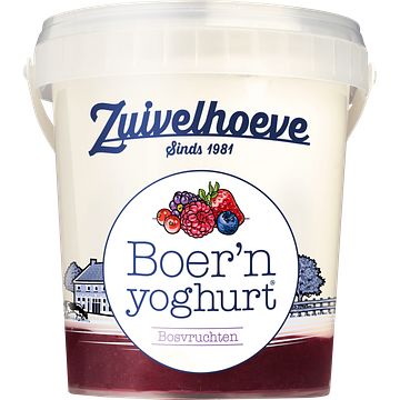 Foto van Zuivelhoeve boer'sn yoghurt® bosvruchten 750g bij jumbo