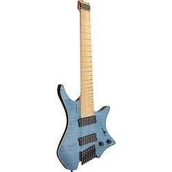 Foto van Strandberg boden standard nx 8 blue 8-snarige headless elektrische gitaar met standard gigbag