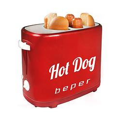 Foto van Beper bt.150y hot dog pop-up machine rood