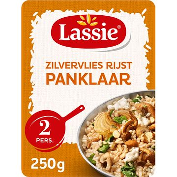 Foto van Lassie voorgestoomde zilvervliesrijst panklaar 250g bij jumbo