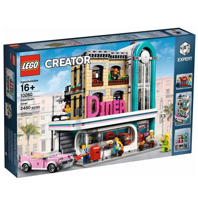 Foto van Lego creator diner in de stad 10260