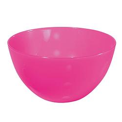 Foto van Juypal serveerschaal/slakom - fuchsia roze - 5 liter- kunststof- d26 x h14 cm - serveerschalen