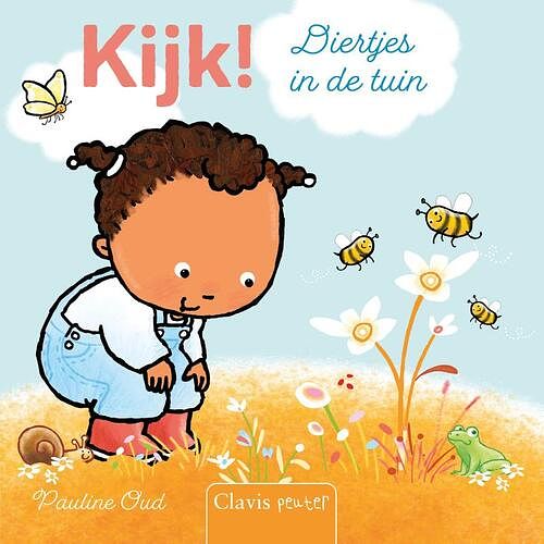 Foto van Kijk! diertjes in de tuin - pauline oud - hardcover (9789044851755)