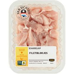 Foto van Jumbo scharrelkip filetblokjes ca. 350g