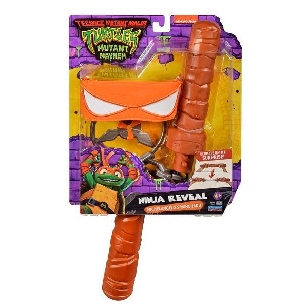 Foto van Teenage mutant ninja turtles michelangelo transformatimg nunch