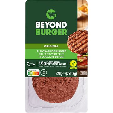 Foto van Beyond meat plantbased burger 2 x 113g bij jumbo