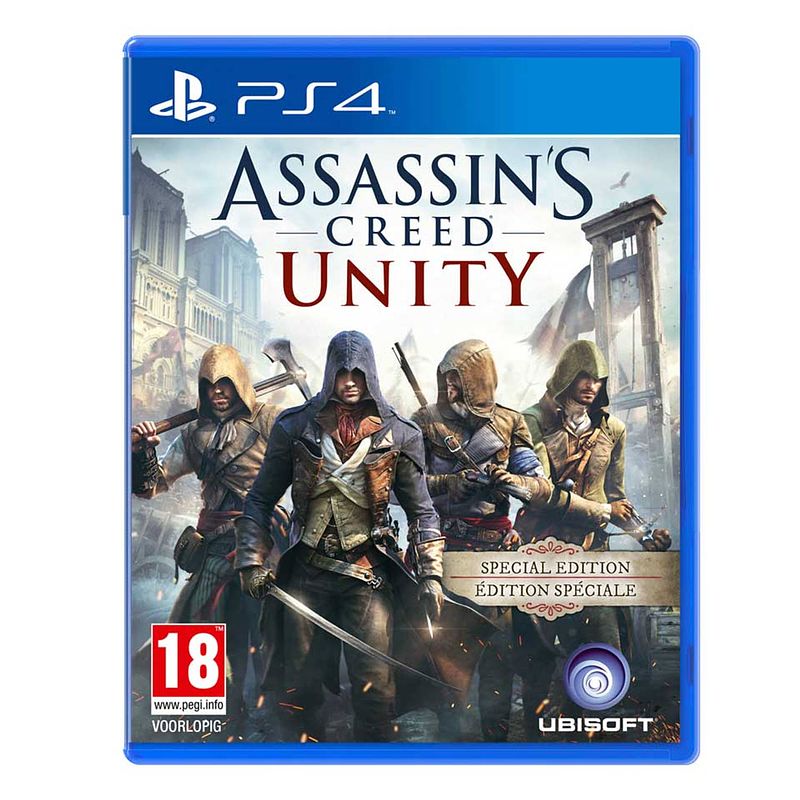 Foto van Ps4 assassin'ss creed unity