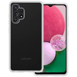 Foto van Basey samsung galaxy a13 4g hoesje siliconen hoes case cover - transparant