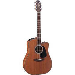 Foto van Takamine gd11mce-ns e/a westerngitaar mahogany natural satin