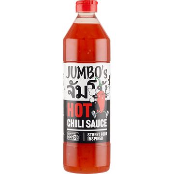 Foto van Jumbo'ss hot chili sauce 700 ml