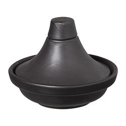 Foto van Mini tajine - mat zwart - ø10.5 cm