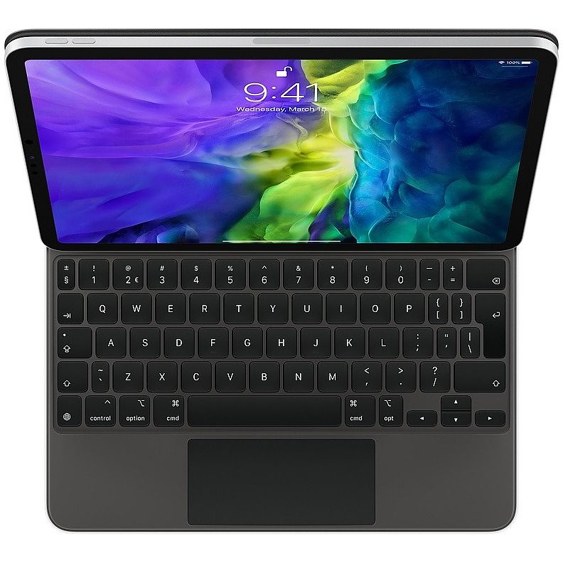 Foto van Apple magic keyboard ipad pro 11 (2nd gen) nl toetsenbord zwart