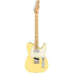 Foto van Fender american performer telecaster hum vintage white mn met gigbag