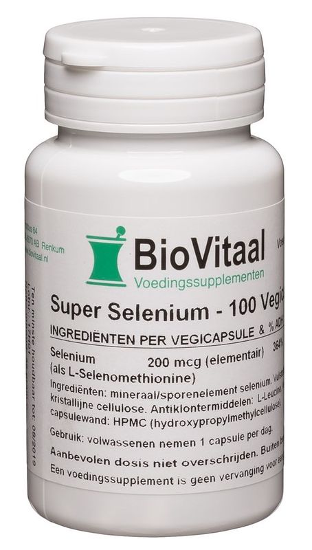 Foto van Verasupplements super selenium capsules