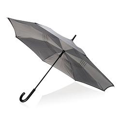 Foto van Xd collection paraplu 85 x 115 cm fiberglass/polyester grijs