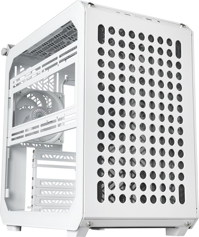 Foto van Cooler master qube 500 flatpack wit