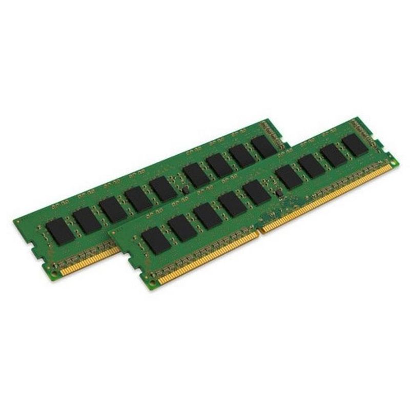 Foto van Kingston valueram werkgeheugenset voor pc ddr3l 16 gb 2 x 8 gb non-ecc 1600 mhz 240-pins dimm cl11 kvr16ln11k2/16