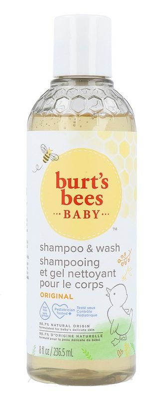 Foto van Burt's bees baby shampoo & body wash