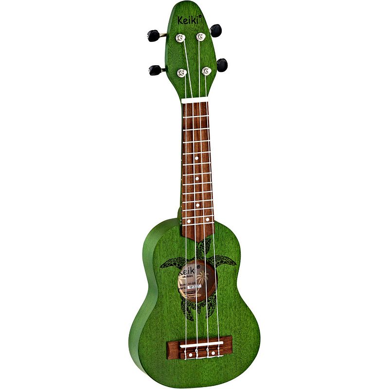 Foto van Ortega keiki series k1-gr sopranino ukelele groen