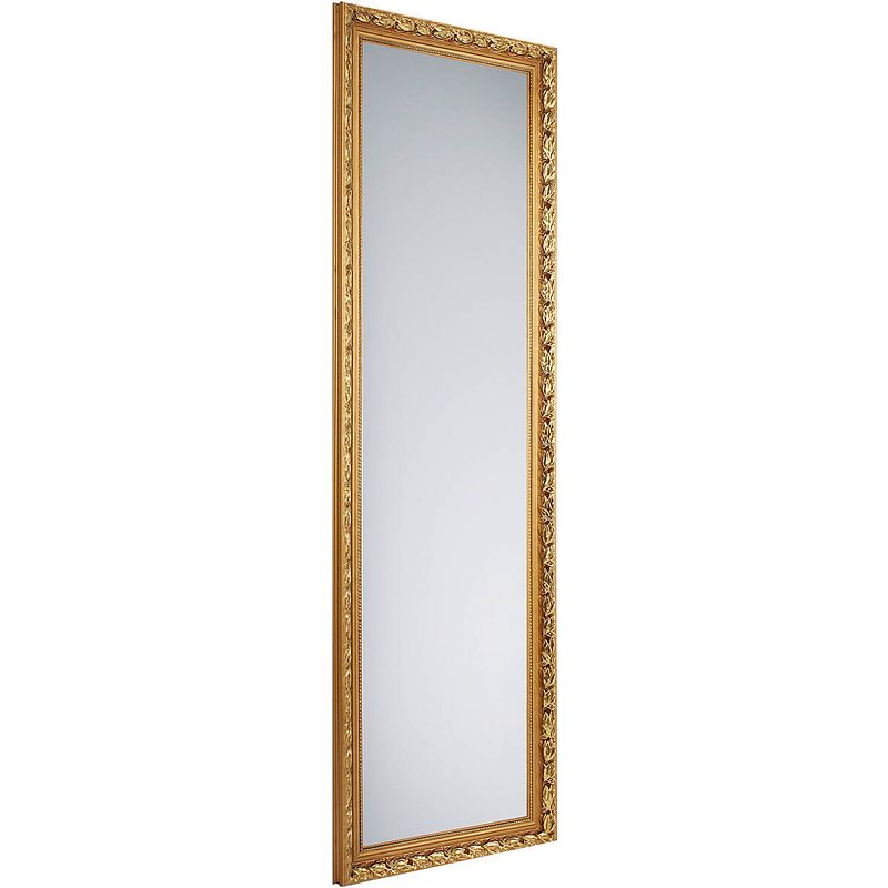 Foto van Spiegel - trion tonia - 55x150 - wandspiegel in frame - oud goud