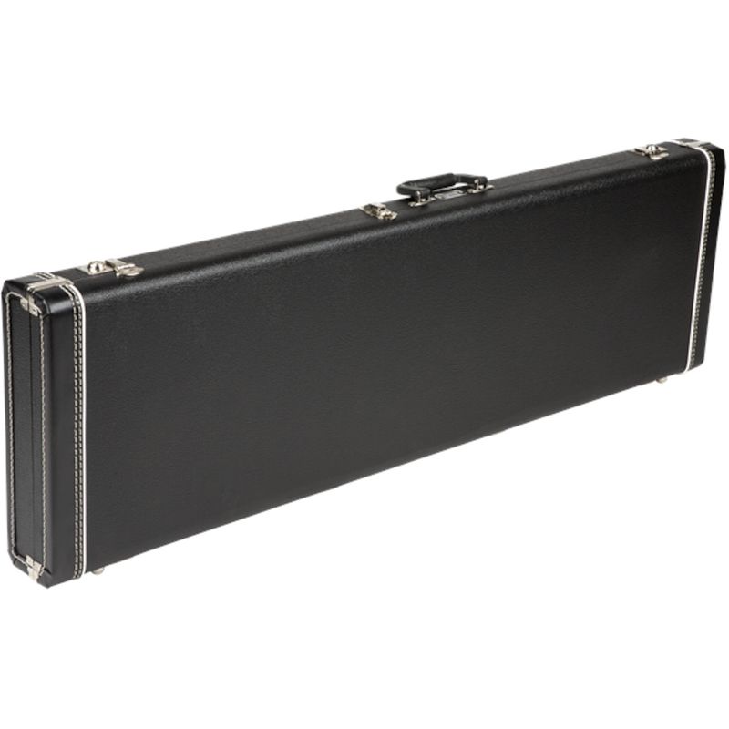 Foto van Fender g&g standard precision/jazz hardshell case lefthanded koffer voor linkshandige basgitaar