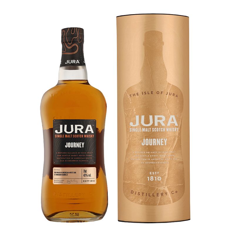 Foto van Isle of jura journey 70cl whisky + giftbox
