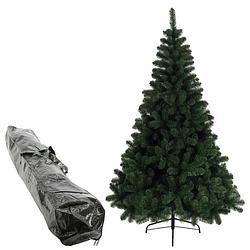 Foto van Kunst kerstboom imperial pine 120 cm inclusief opbergzak - kunstkerstboom