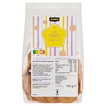 Foto van Jumbo luxe toast pestosmaak 125g