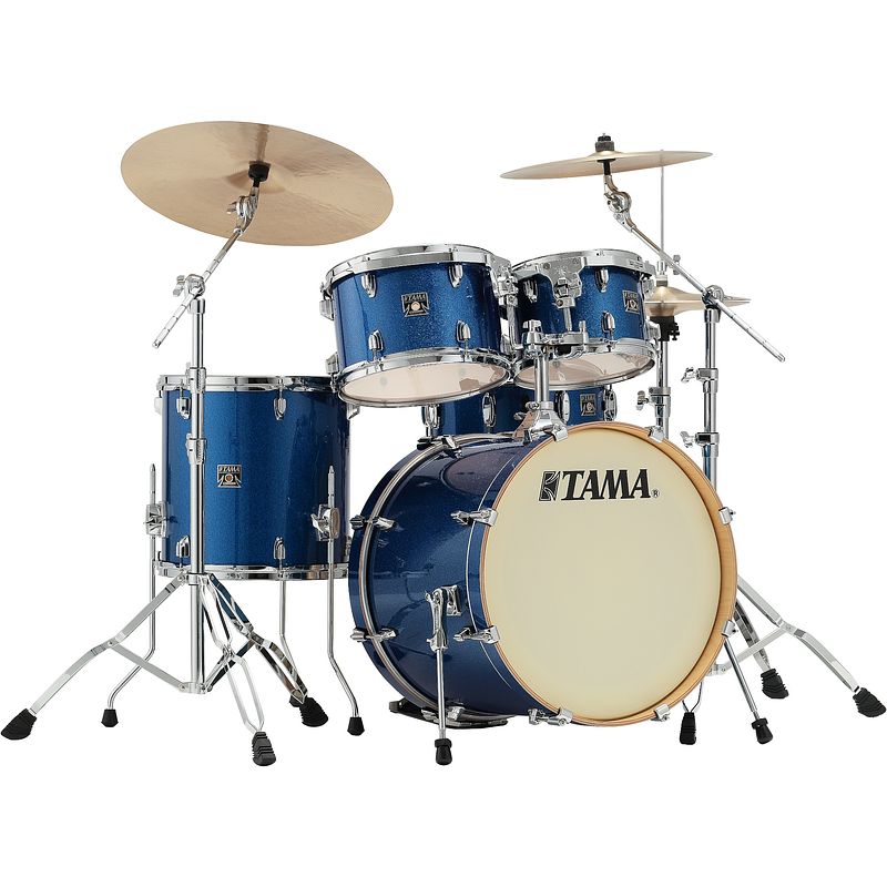 Foto van Tama ck50r+h-isp superstar classic indigo sparkle 5-delig drumstel