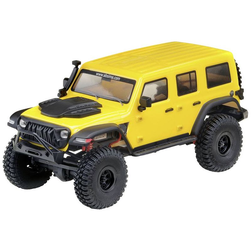 Foto van Absima absima first step micro crawler 1:18 brushed rc auto elektro crawler 4wd rtr 2,4 ghz