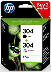 Foto van Hp 304 ink cartridge combo 2-pack inkt