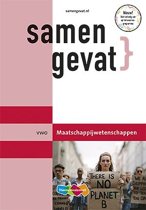 Foto van Samengevat vwo maatschappijwetenschappen - paperback (9789006661453)