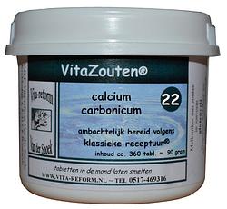 Foto van Vita reform vitazouten nr. 22 calcium carbonicum 360st