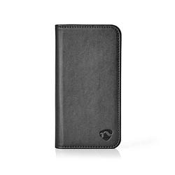 Foto van Nedis smartphone wallet book - swb20001bk - zwart