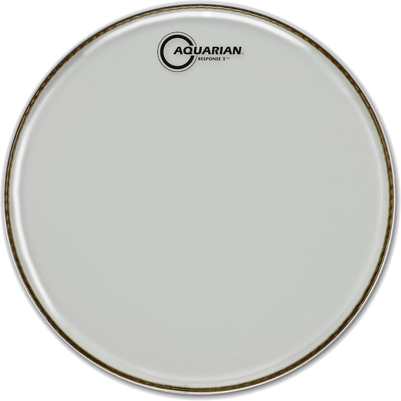 Foto van Aquarian response 2 clear 26 inch bassdrumvel