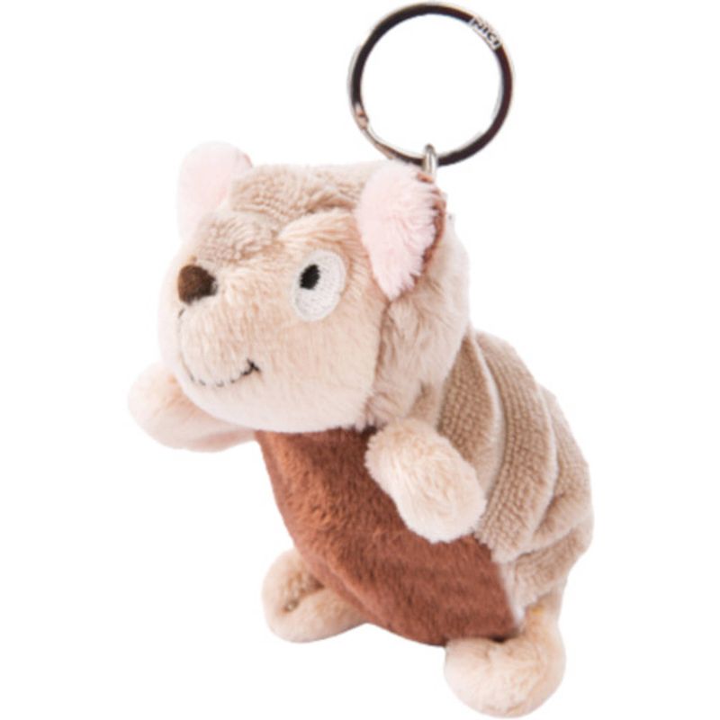 Foto van Nici sleutelhanger armadillo armin junior 10 cm pluche beige