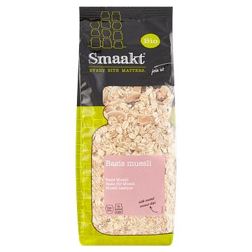 Foto van Smaakt bio basis muesli 500g bij jumbo