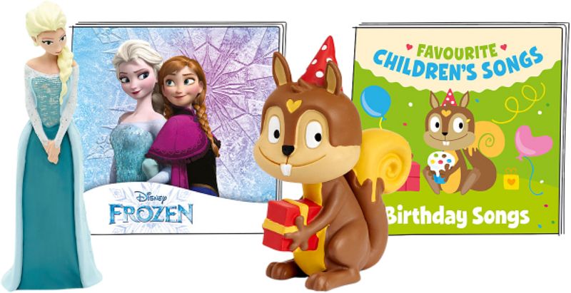 Foto van Tonies disney frozen + tonies children's songs - birthday (engels)