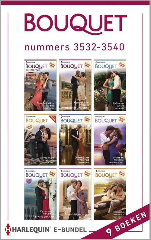 Foto van Bouquet e-bundel nummers 3532-3540 (9-in-1) - caitlin crews - ebook (9789402504460)